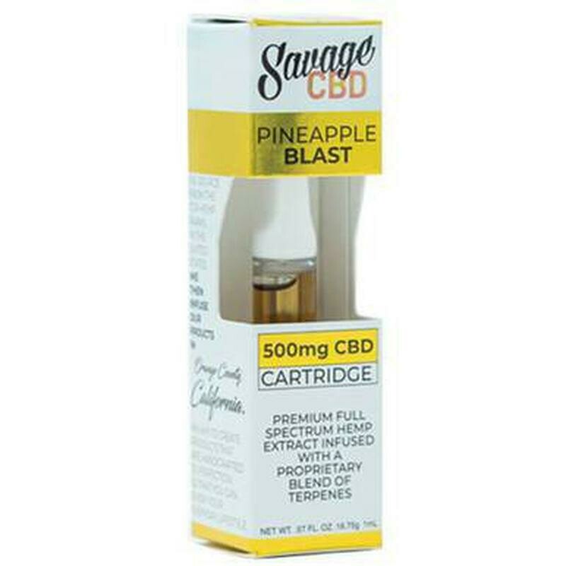 Savage CBD 500 mg Vape Cartridge